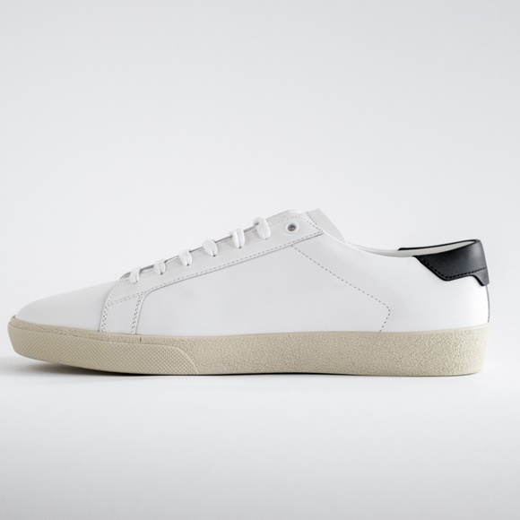 Saint Laurent Court Classic Sl/06 Embroidered Men's Sneakers New Auth US 8 EU 41 - Picture 11 of 14